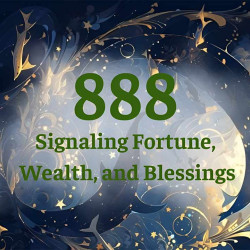 888 Angel Number: Signaling Fortune, Wealth, and Blessings