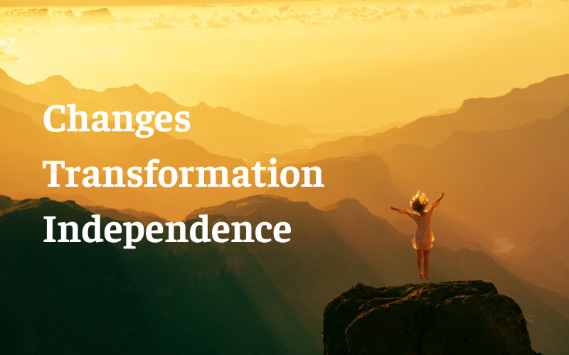 Many people think of the terms "change", "transformation" and "independence" when they hear the angel number 555. 